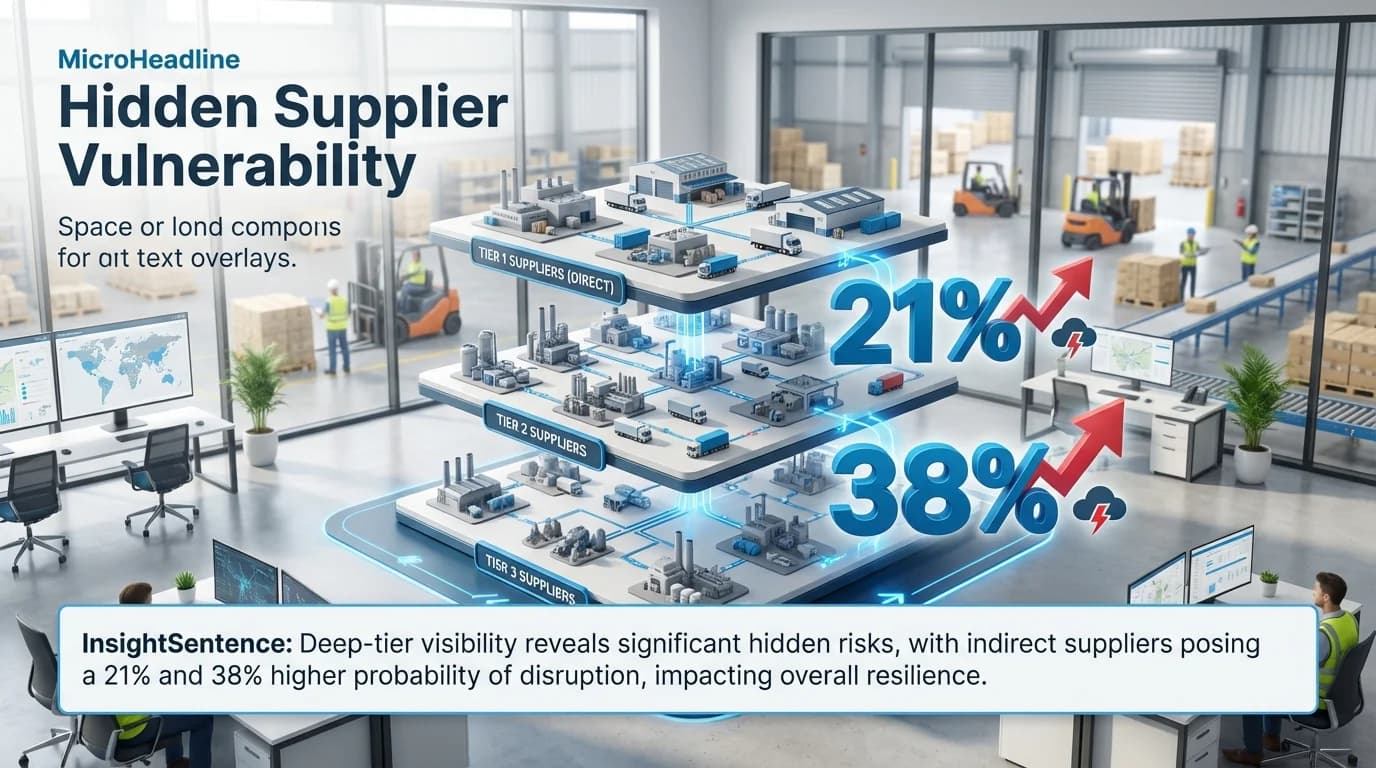 MAEZ legacy graphic: gemini statistic tier 2 suppliers face a 21 higher disruption risk 1764196117180