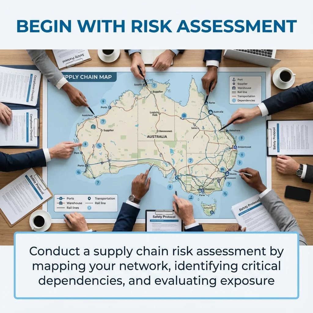 MAEZ legacy graphic: gemini tip conduct a supply chain risk assessment by mapping 1763956945799