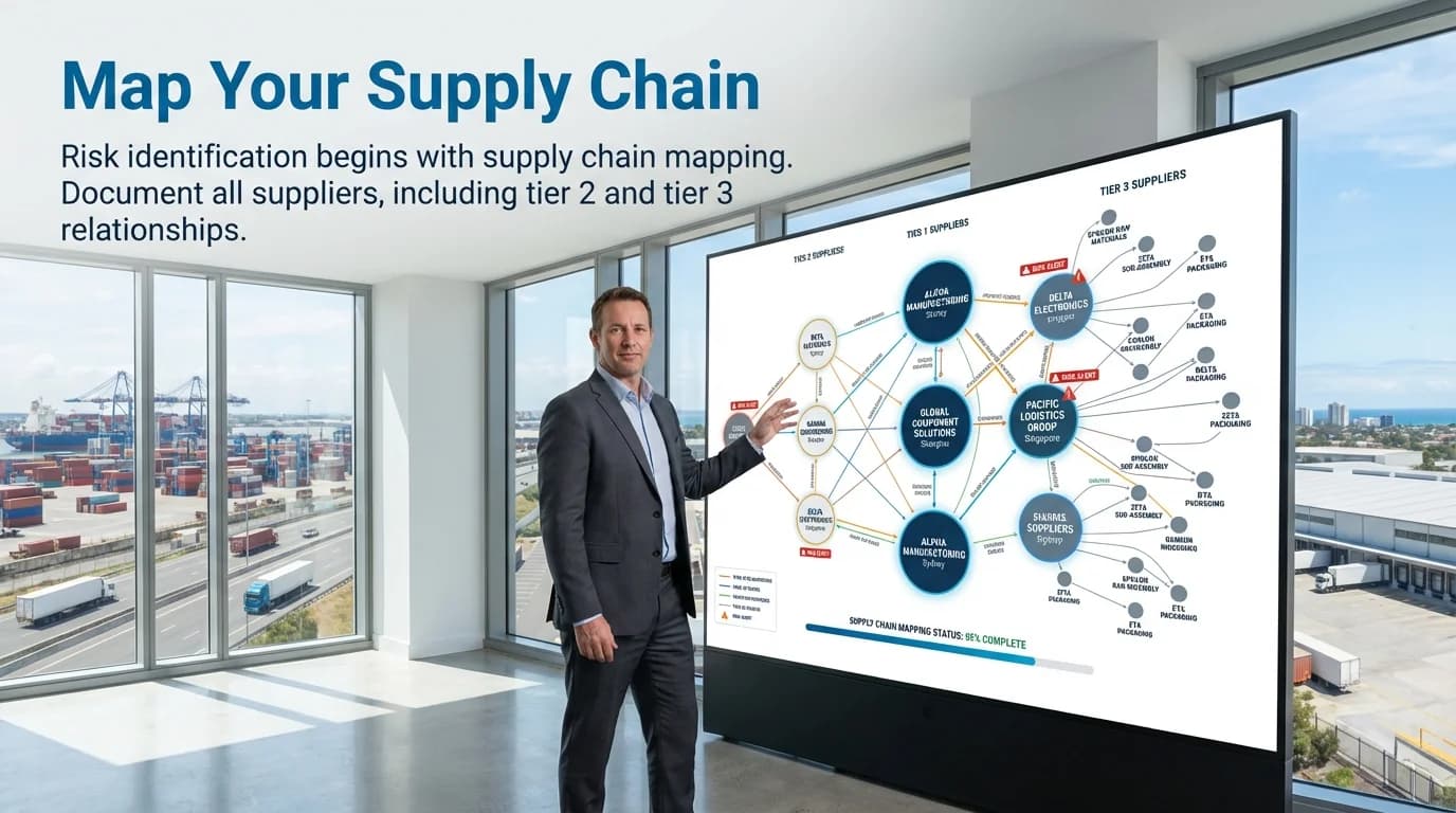 MAEZ legacy graphic: gemini tip risk identification begins with supply chain mappi 1764196082332