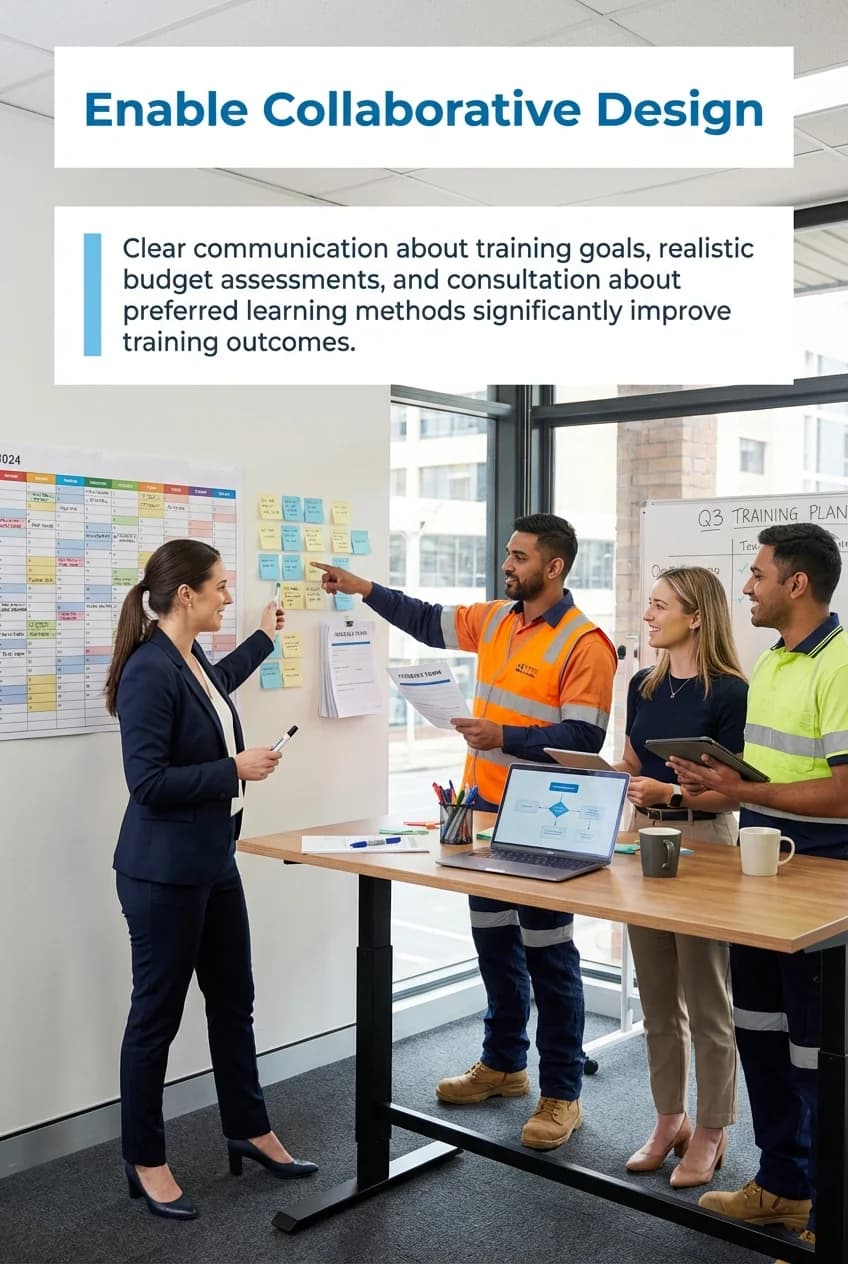 MAEZ legacy graphic: gemini tip clear communication about training goals realistic 1764768432577