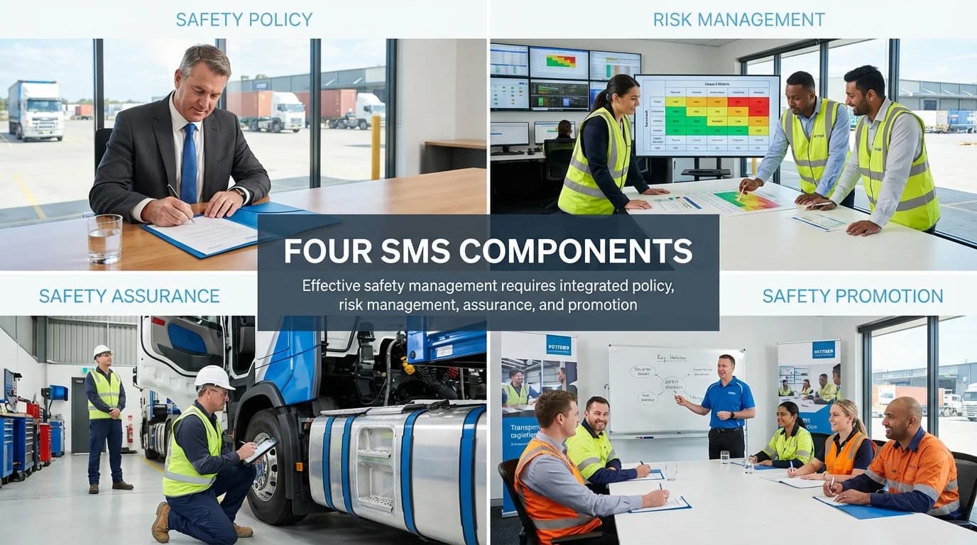 MAEZ legacy graphic: gemini fact safety management systems comprise four integrated 1767872121496