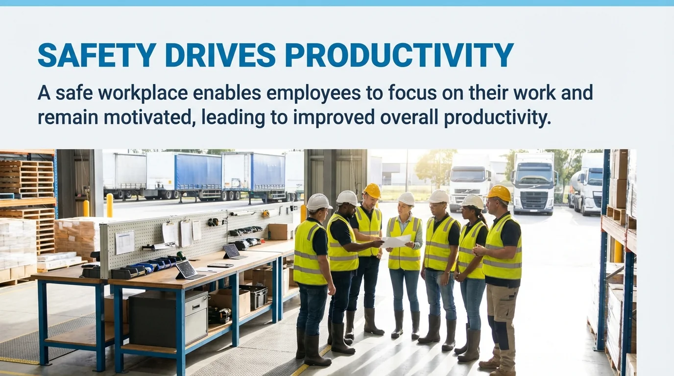 MAEZ legacy graphic: gemini fact a safe workplace enables employees to focus on the 1764196122256