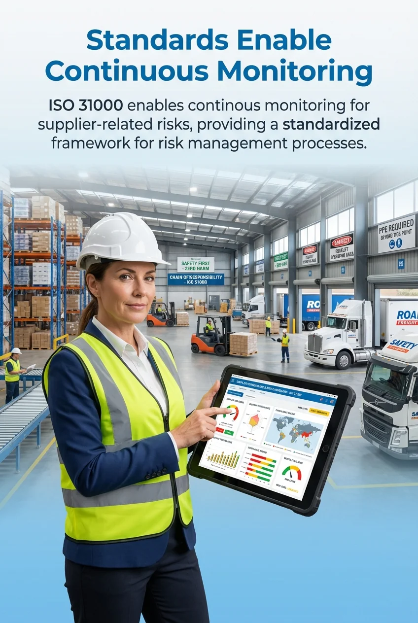 MAEZ legacy graphic: gemini fact iso 31000 enables continuous monitoring for suppli 1764196127057