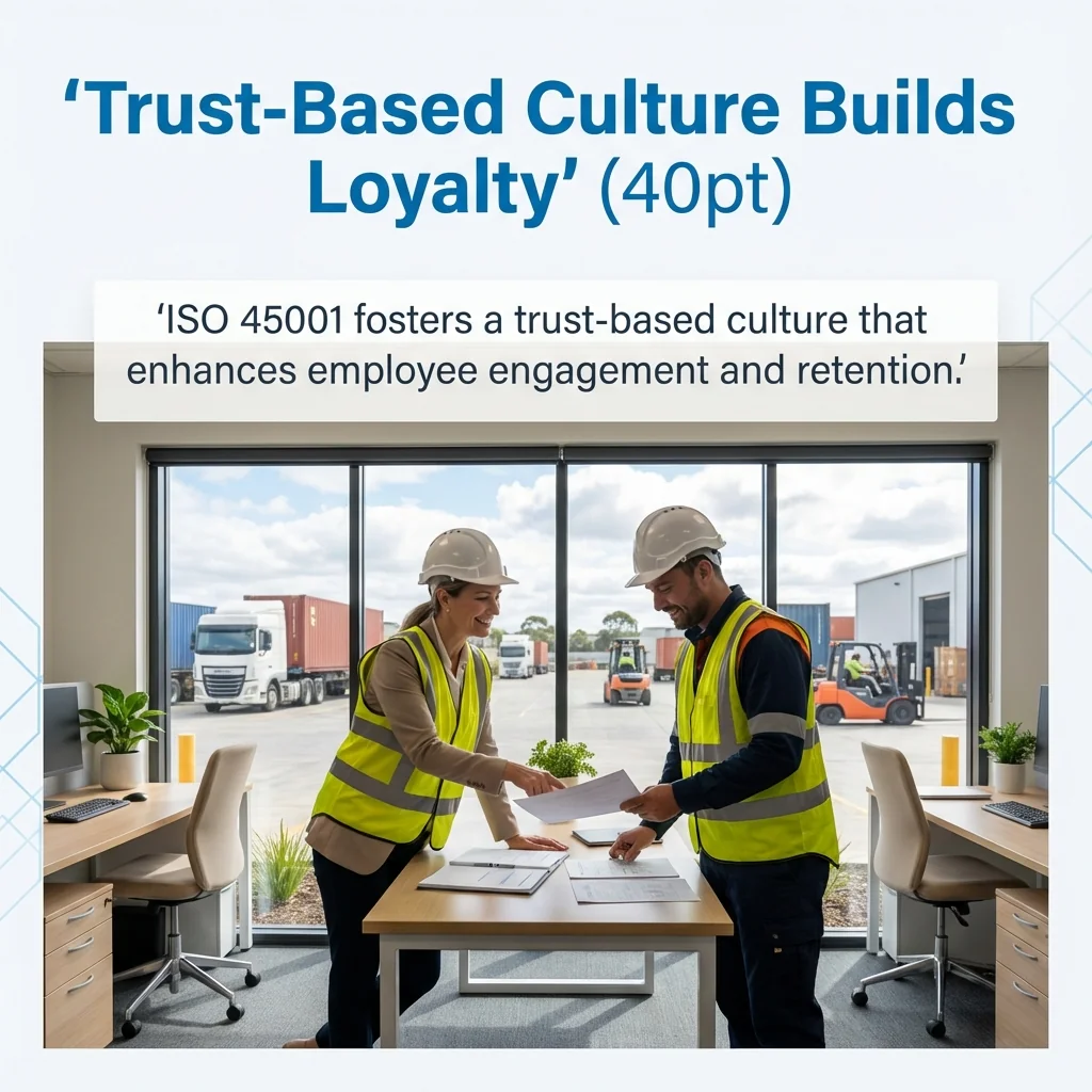 MAEZ legacy graphic: gemini fact iso 45001 fosters a trustbased culture that enhanc 1764196143262