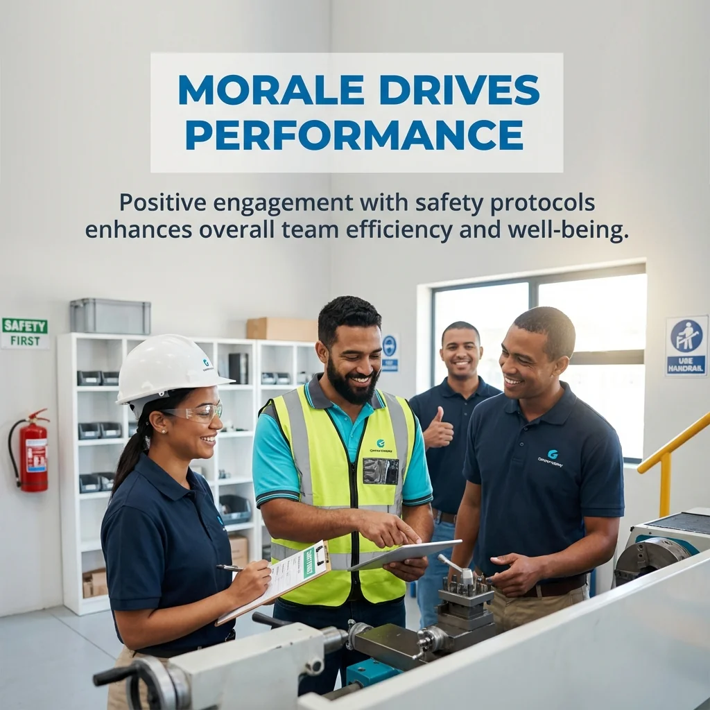 MAEZ legacy graphic: gemini fact safer workplaces improve morale retention and enga 1764196071114