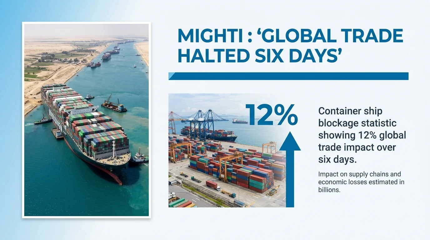 MAEZ legacy graphic: gemini statistic a single vessel halted 12 of global trade for six 1764196074306