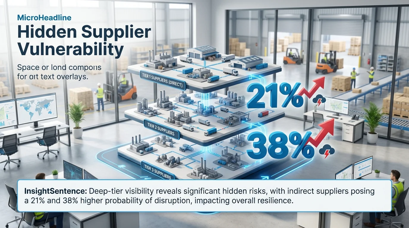 MAEZ legacy graphic: gemini statistic tier 2 suppliers face a 21 higher disruption risk 1764196117180