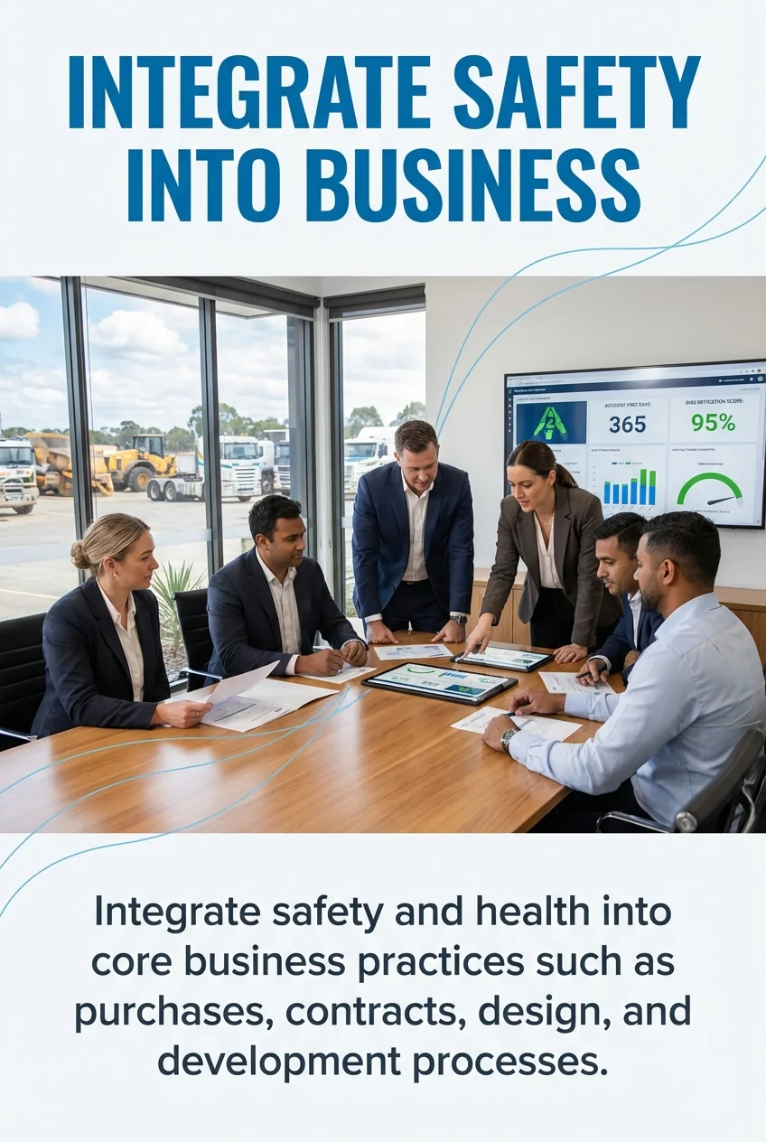 MAEZ legacy graphic: gemini tip integrate safety and health into core business pra 1764196054096