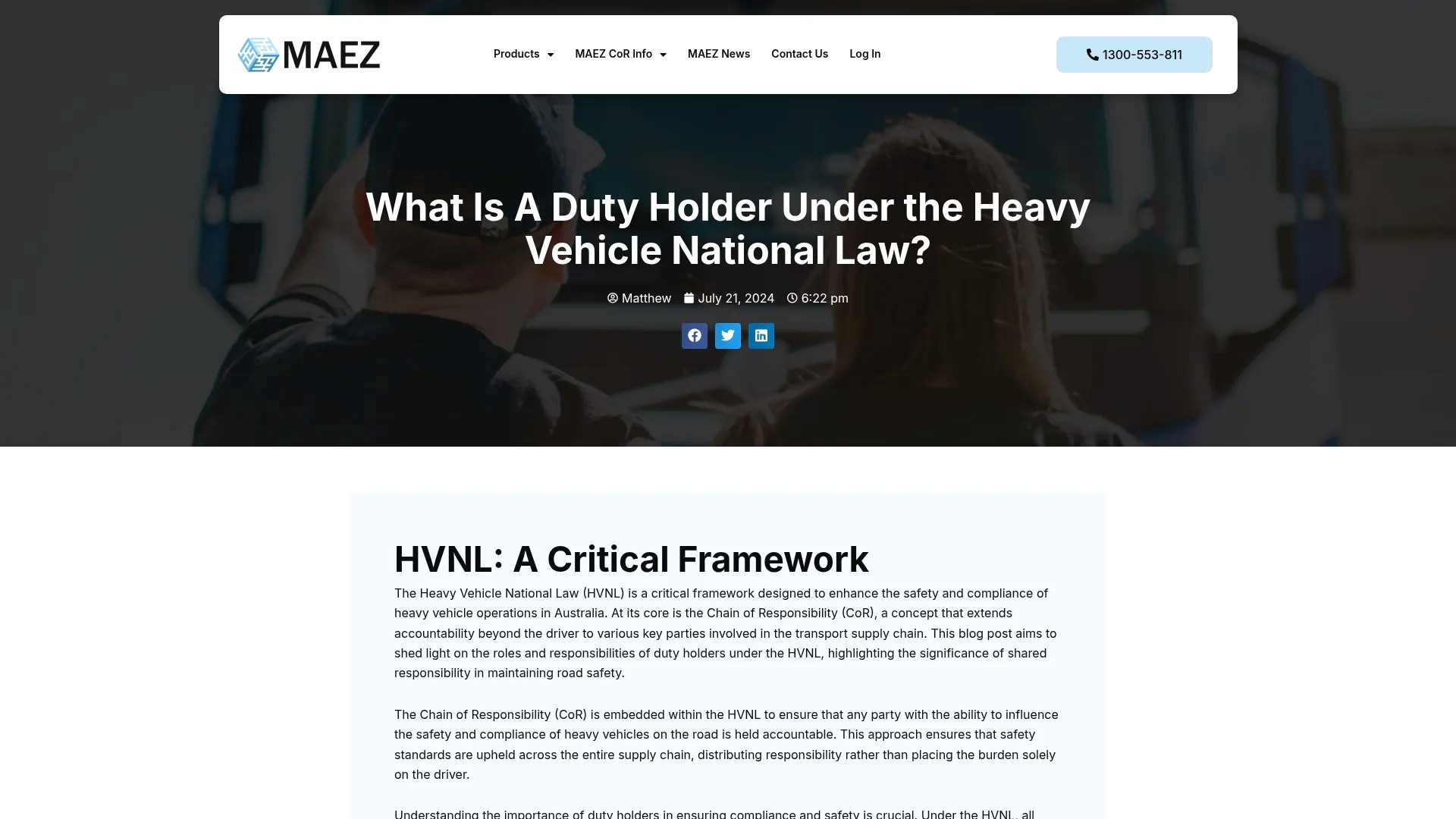 MAEZ legacy graphic: screenshot gen 965 maez.com .au what is a hvnl duty holder 1764291095708