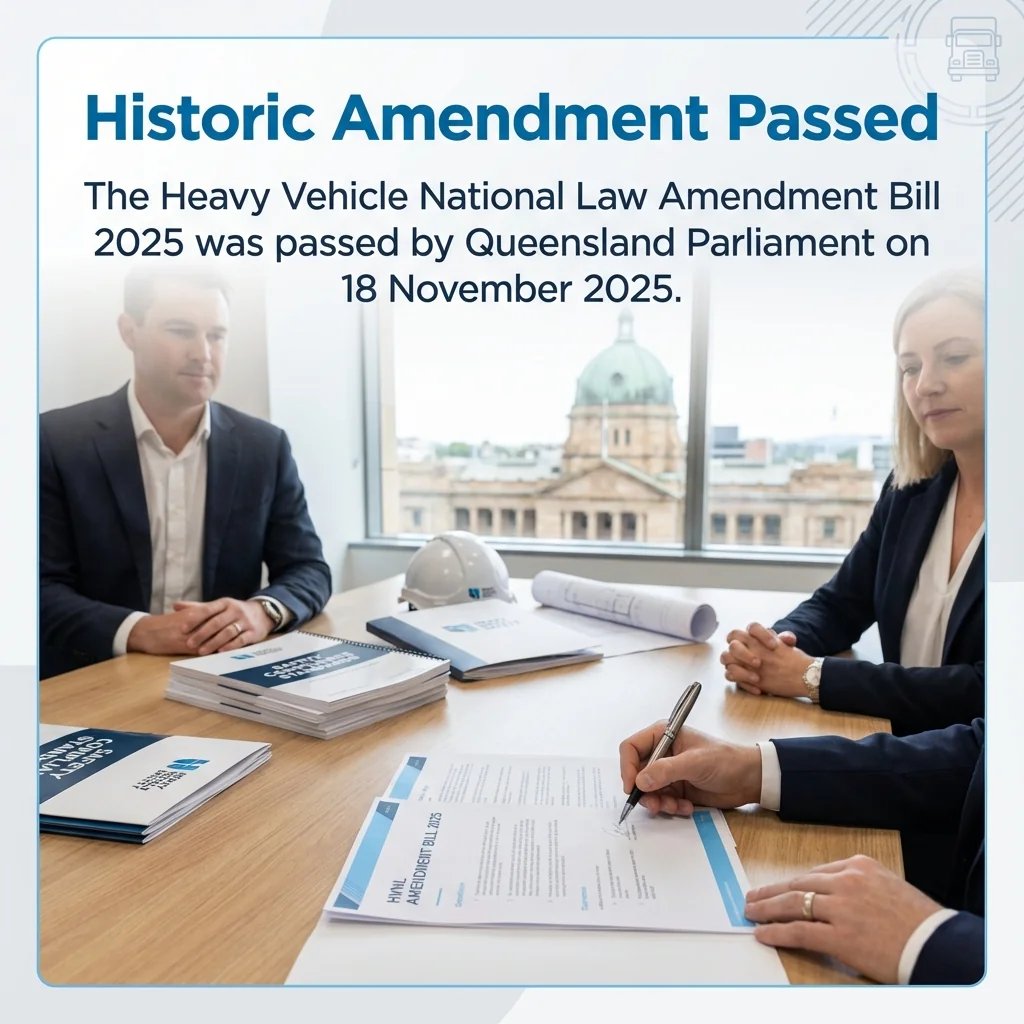 MAEZ legacy graphic: gemini fact the heavy vehicle national law amendment bill 2025 1764768223242