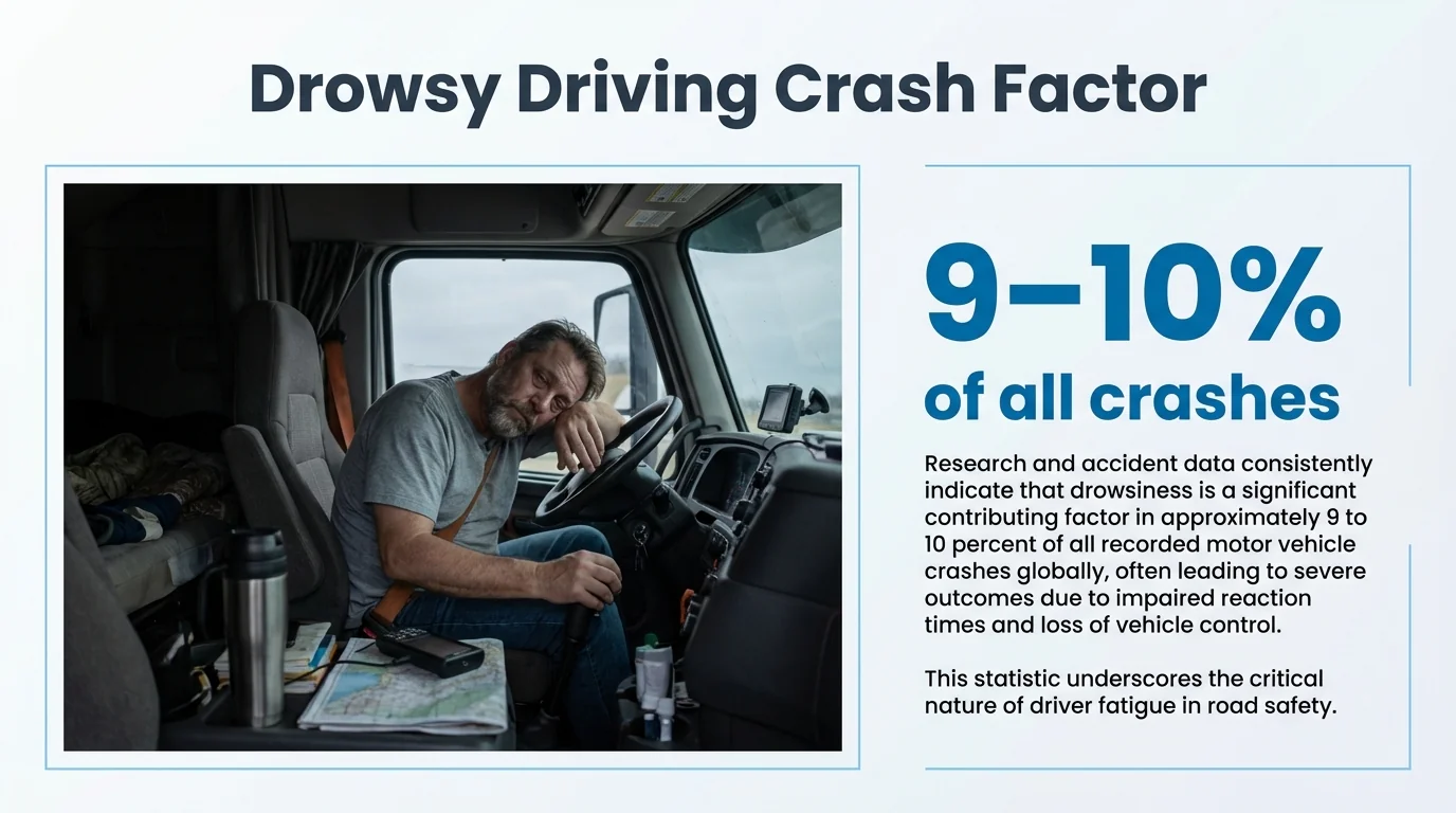 MAEZ legacy graphic: gemini statistic a naturalistic driving study estimated that drowsi 1764768371598