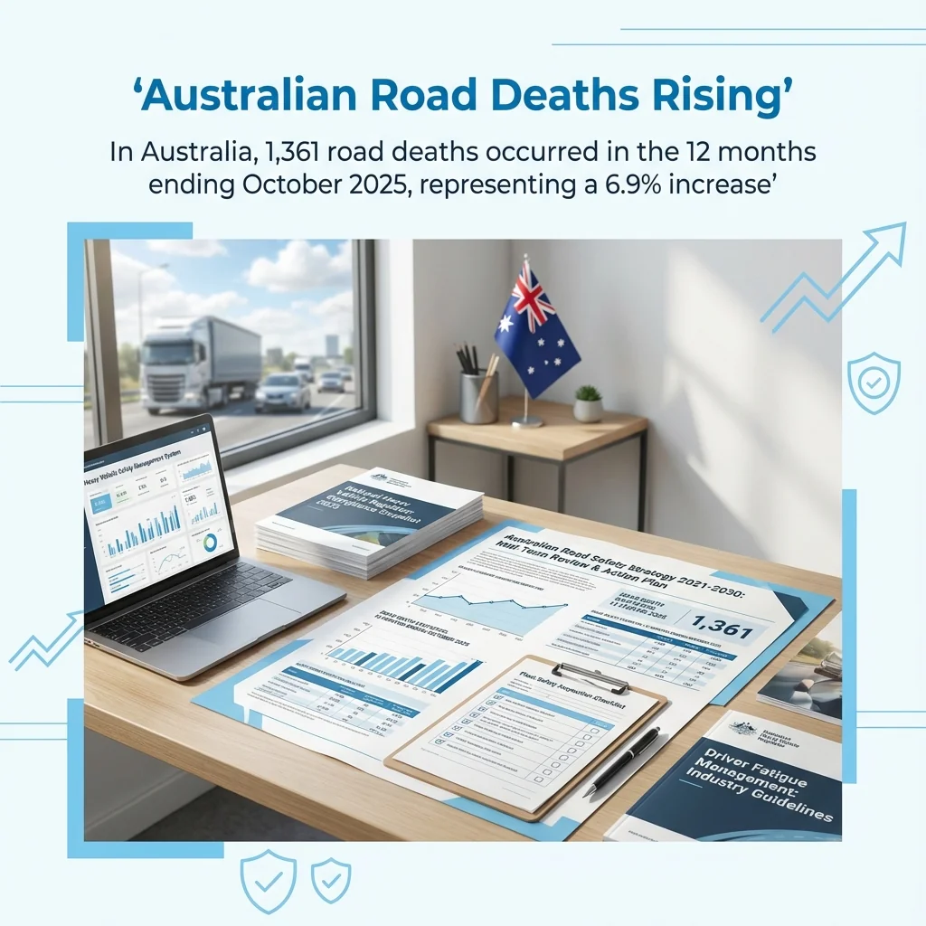 MAEZ legacy graphic: gemini statistic in australia 1361 road deaths occurred in the 12 m 1765412076958