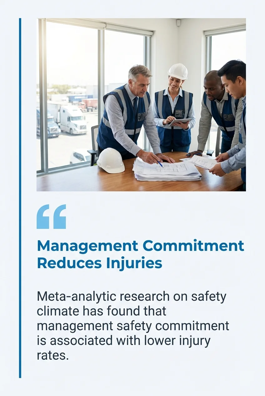 MAEZ legacy graphic: gemini quote metaanalytic research on safety climate has found 1767871838745