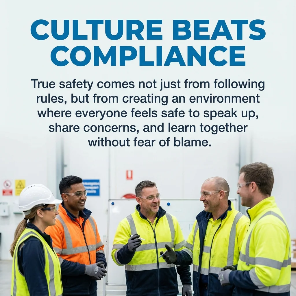 MAEZ legacy graphic: gemini quote safety specialists emphasize that a just culture i 1767871684490