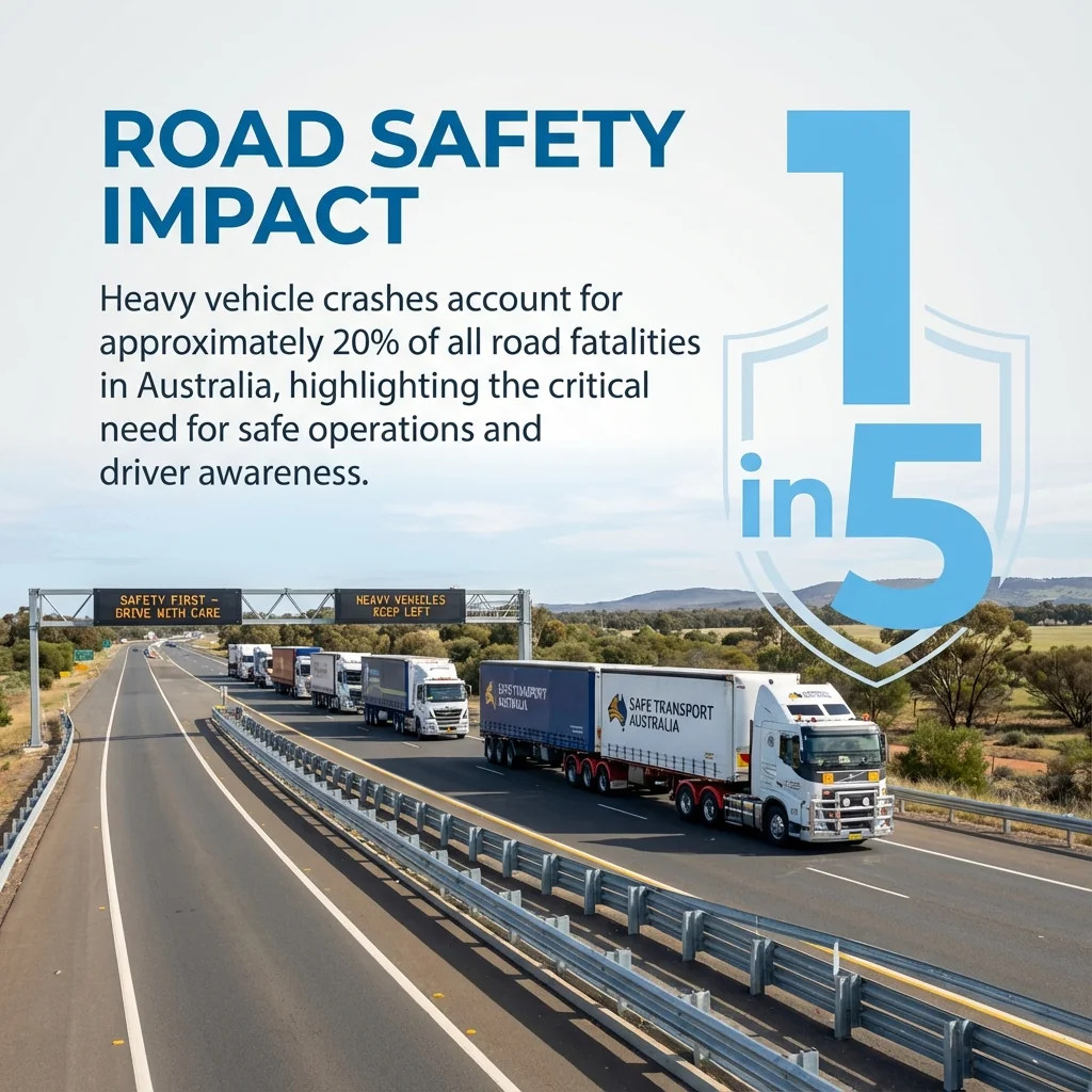 MAEZ legacy graphic: gemini statistic heavy vehicles are involved in around one in five 1767872210515