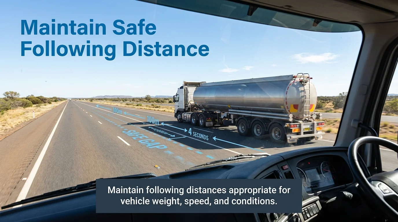 MAEZ legacy graphic: gemini tip maintain following distances appropriate for vehic 1767872114998